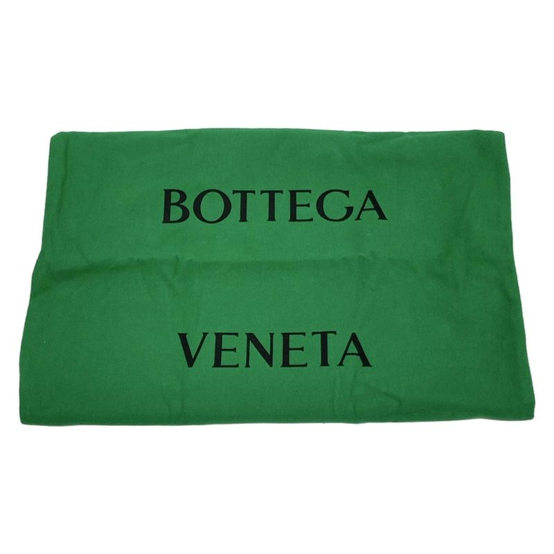 Bottega Veneta Shoulder Bag Padded Cassette Green Lambskin
