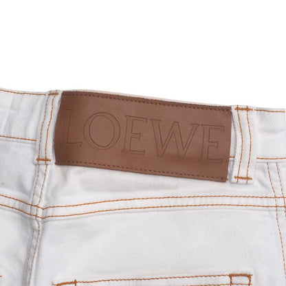 Loewe Denim Pants Size 32 White Denim Jeans Made In Italy 20250328 Ra3884