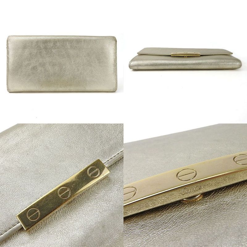 Cartier Bifold Long Walletl3000823love Collectionleather Leatherchien Pan
