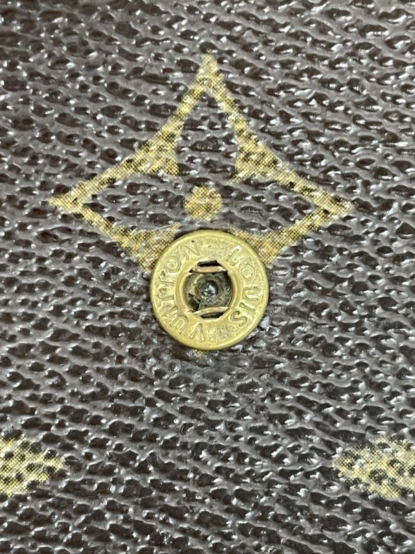 Louis Vuitton Monogram Porte Trésor Etui Papier Long Wallet M61202 Brown Made