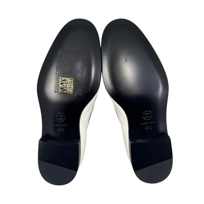 Chanel Loafers Fringe Moccasins G45405 B15187 Nt864 36 Size Calfskin Coco Mark