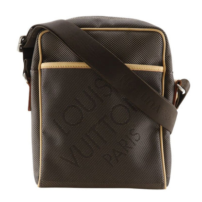 Louis Vuitton Citadin NM M93224 Damier Geant Canvas Tail Brown Men's Shoulder
