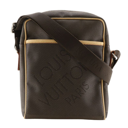Louis Vuitton Citadin NM M93224 Damier Geant Canvas Tail Brown Men's Shoulder