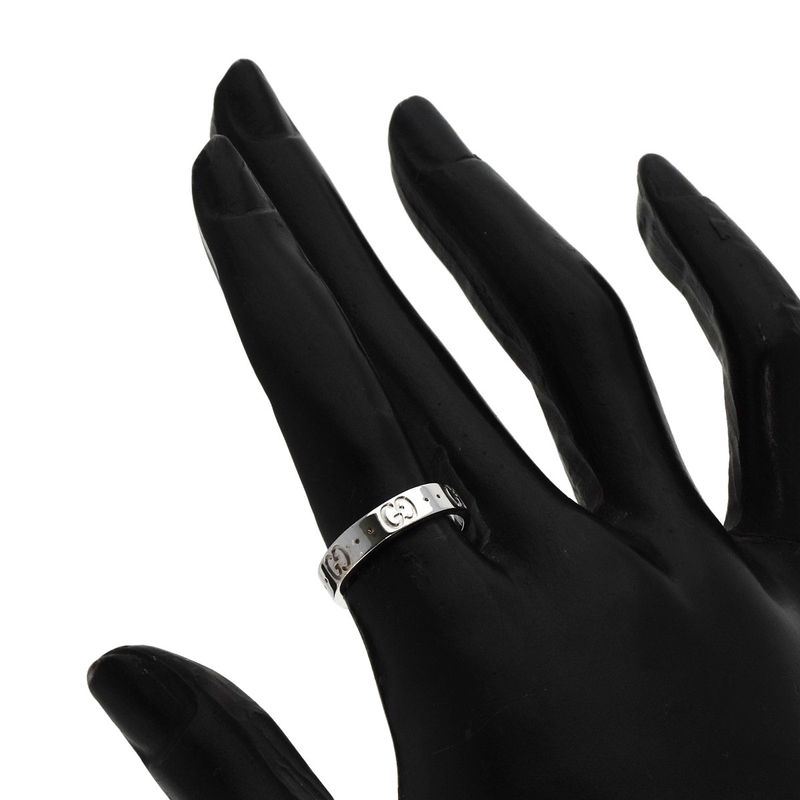 Gucci Icon #11 Ring - 18K White Gold Ladies