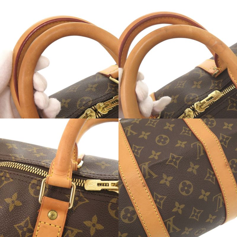 Louis Vuitton Keepall 45 Monogram M41428 Brown Boston Bag LV 0758 Louis Vuitton