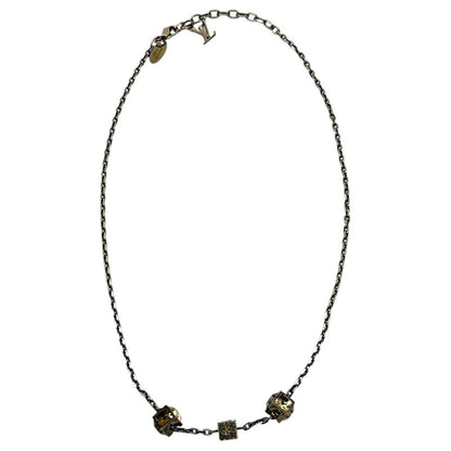 Louis Vuitton LV Collier Gamble Cube Necklace Collier Gamble Cube Necklace