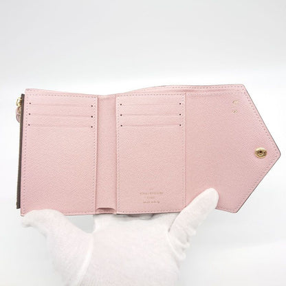 Louis Vuitton Trifold Wallet Portefeuille Victorine Pink