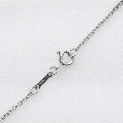 Tiffany & Co Open Heart Elsa Peretti 925 Silver Ladies 4.7g Necklace