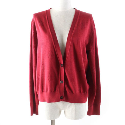 Hermes 21SS Silk Blend With Serie Buttons H Lift V-neck Long Sleeves Cardigan