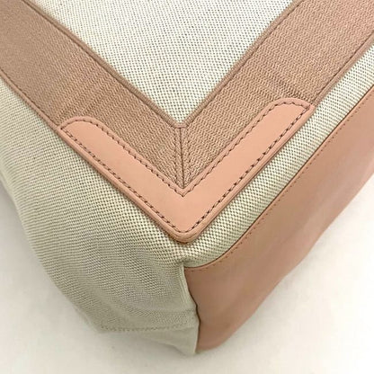 Balenciaga Tote Bag Navy Cabas Su Natural White Pink