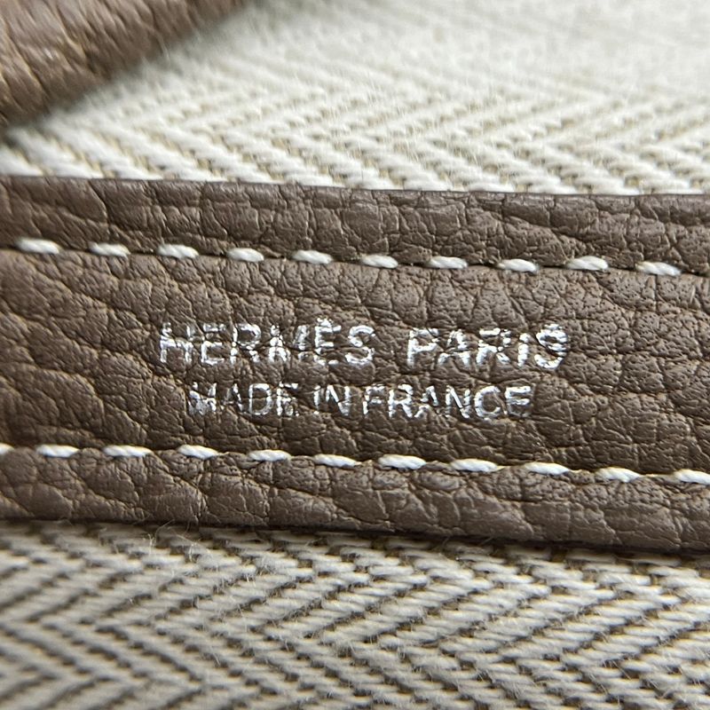 Hermes Handbag Garden Party 36 Etoupe □P Brown