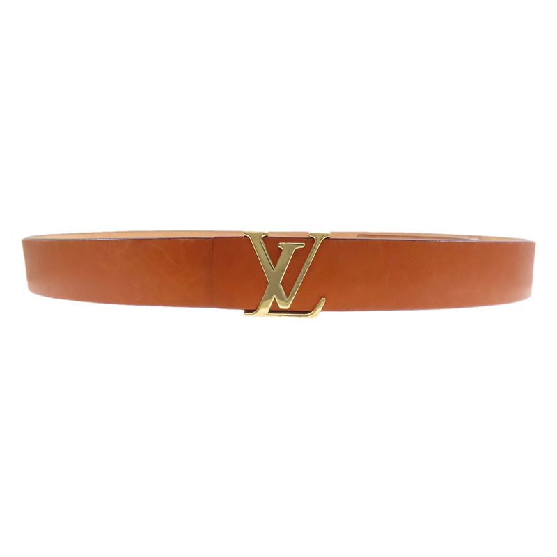 Louis Vuitton Saint Laurent LV Initials Belt Nomad Leather Men's