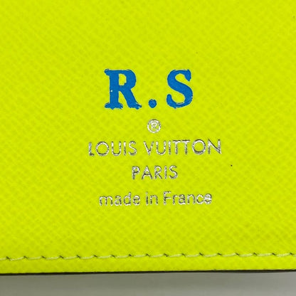 Louis Vuitton Long Wallet Taiga Llama Portefeuille Brazza M30947 Jeanne Men's