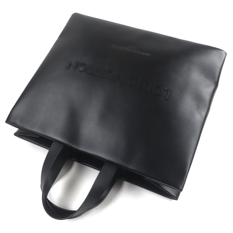 Louis Vuitton M13979 Shopper Tote MM Logo Design Cowhide Leather 2WAY Tote Bag