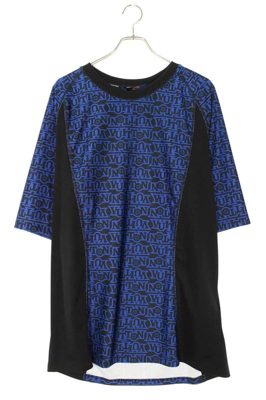 Louis Vuitton Rm231m P45 Hoy20w All Pattern Game Shirt T-shirt Men's 4XL