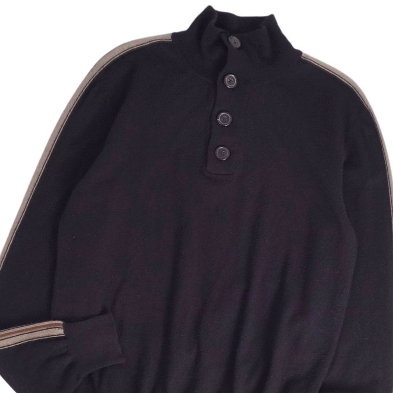 Hermes Knit Sweater Pullover Wool Cashmere