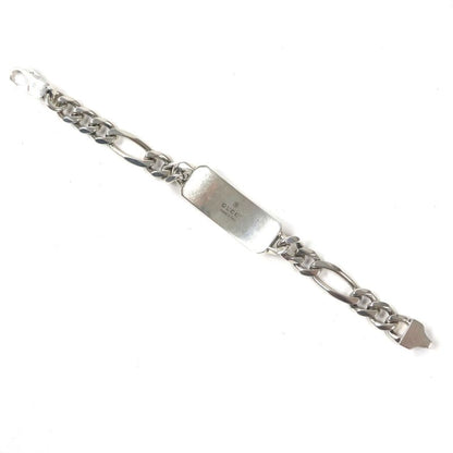 Gucci 728264 GG Bee Engraved Bracelet Engraved Ag925 Chain