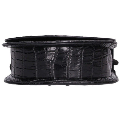 Celine 20AW Ecusson Croc Shape Pressed Shoulder Bag Men's