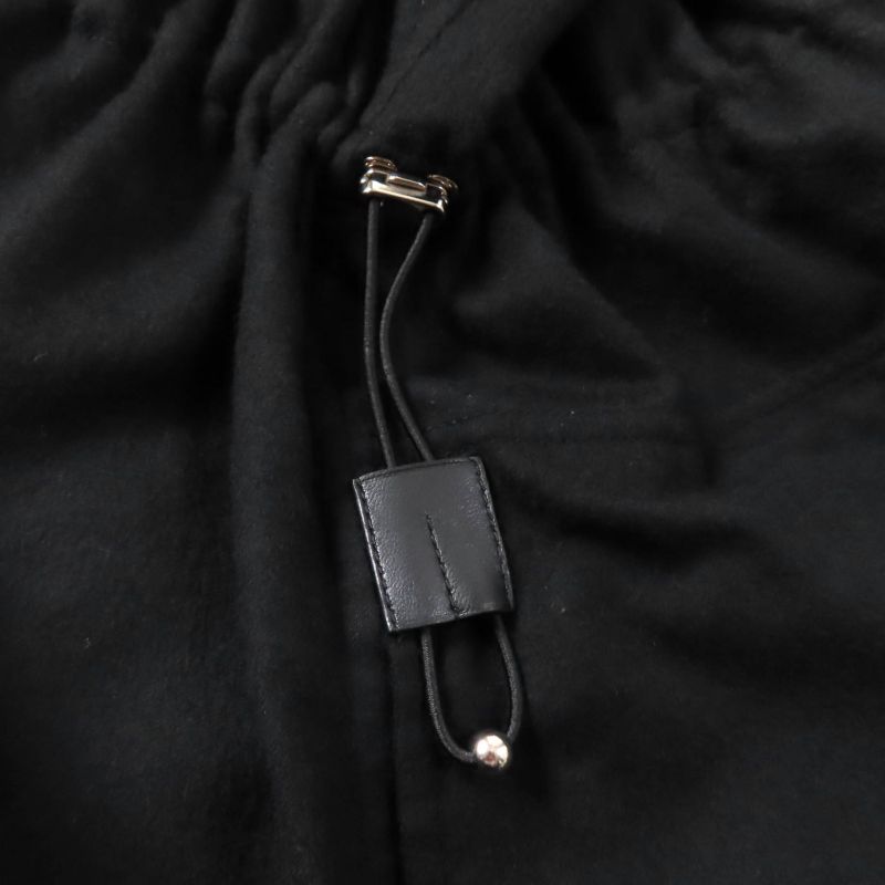 Hermes 22SS 2e0145di Cashmere Silk Blend With Serie Buttons Leather Use Logo