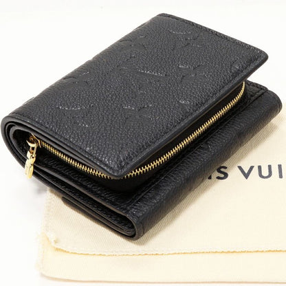 Louis Vuitton Round Zipper Bifold Wallet With Change Pocket Monogram Empreinte