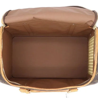 Louis Vuitton Sac Chien 40 dog Carrier Monogram Pet Travel Bag Purse