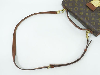 Authentic Louis Vuitton LV Monceau 26 Monogram 2WAY Shoulder Bag Handbag Brown