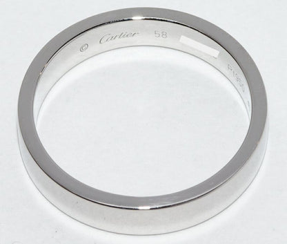 Cartier Ring Pt950 C De Cartier Ring Engraved Ring Width 4mm (016in) B40981
