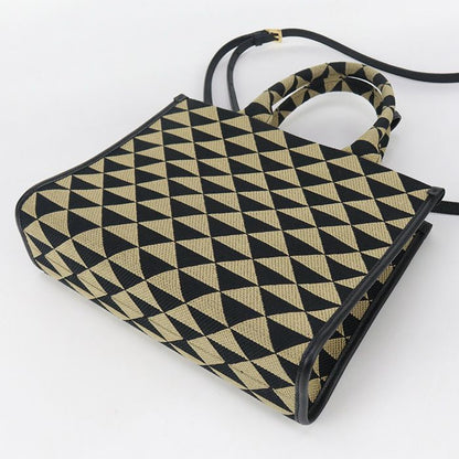 Prada 2WAY 1ba354 Tote Bag Canvas Scuff Deuce