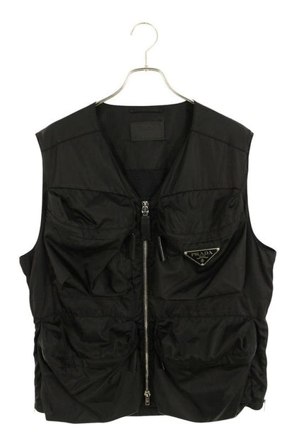 Prada Sgb653 Re-nylon Utility Vest Men's M