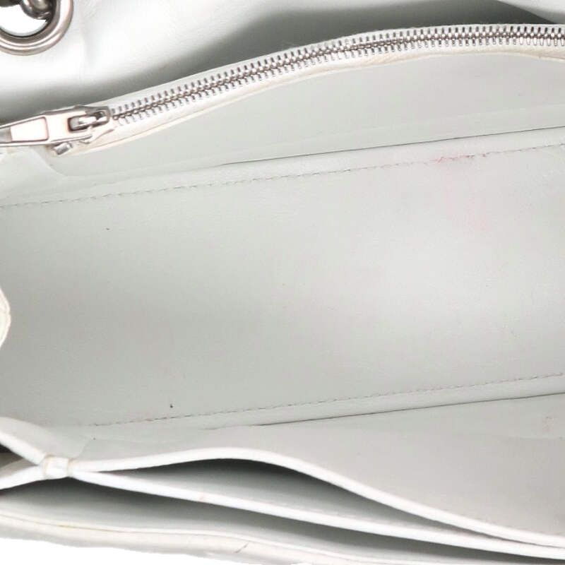 Balenciaga 716351 Crush Chain Bag Quilted Chain Strap Shoulder Bag Women's Small