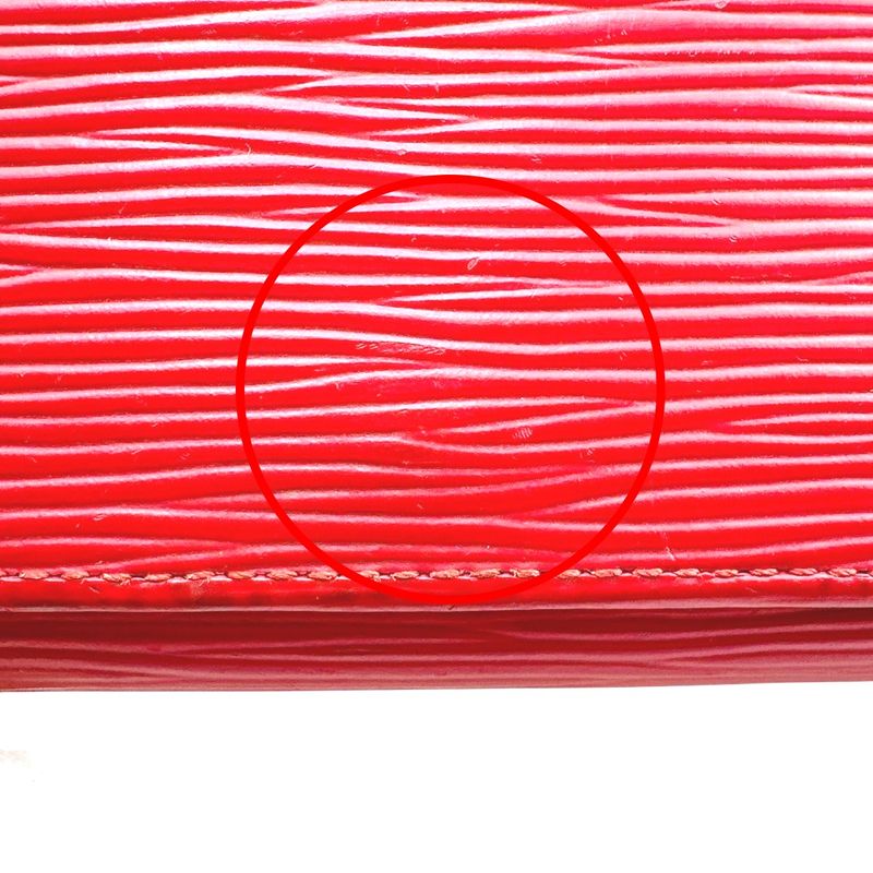 Louis Vuitton M63507 Epi Wallet Porte Monnaie Vie Trésor Bifold Wallet Louis