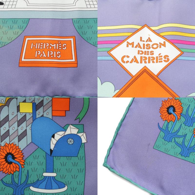 Hermes Silk Carré 90 Maison DES Carres Maison Des Carrés Scarf Multicolor