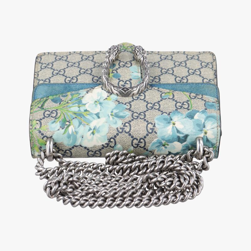 Gucci Dionysus Beige Blue And Multicolor PVC Coated Canvas 421970 G020938151