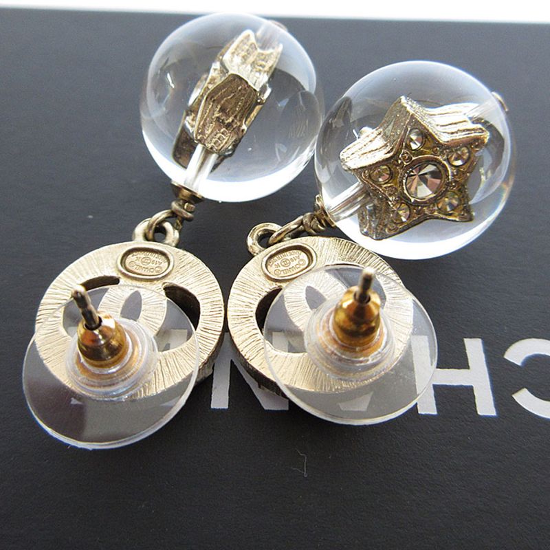 Chanel Earrings Coco Mark