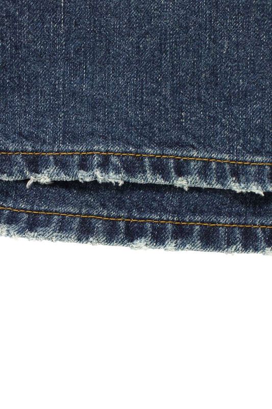 Balenciaga 814161 Trw62 Drawcord Wide Denim Pants Men's S