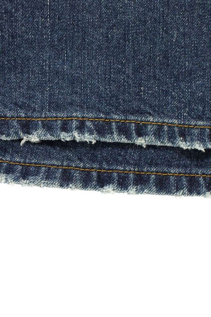 Balenciaga 814161 Trw62 Drawcord Wide Denim Pants Men's S