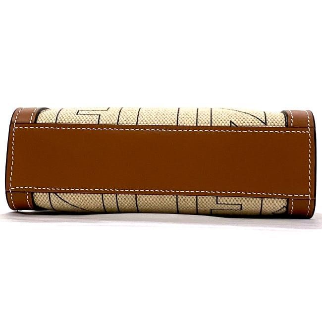 Celine 2way Bag Mini Vertical Cabas Beige Brown