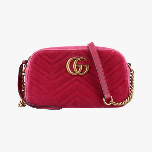 Guccigg Marmont Red Velour 447632 H025917846