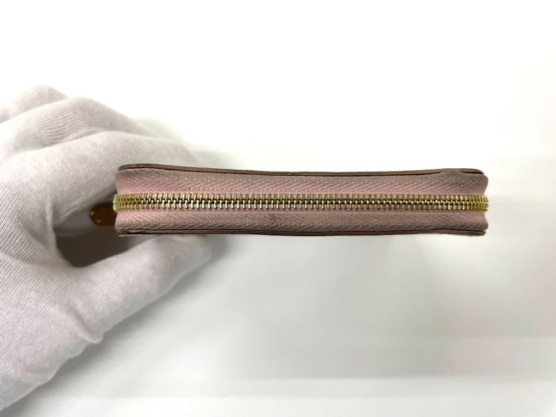 Louis Vuitton Damier Azure Zippy Coin Purse Coin Case Coin Case N60229 Ivory ×