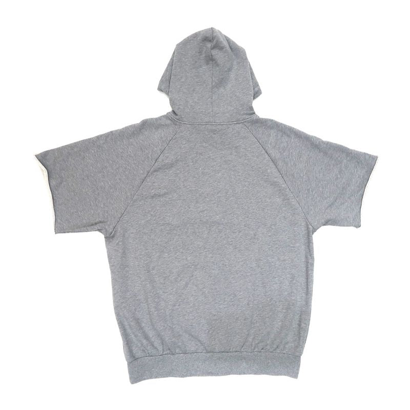 Celine Hoodie Short Sleeve Dress M Gray 2x83d670q Tunic Cotton Women's