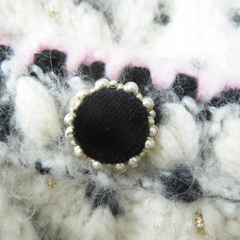 CHANEL 2021 21A P71038 Cashmere Blend Runway Wear Long Length Knit Vest Ecru