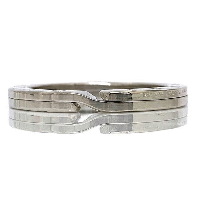Bvlgari Key Ring Silver Logomania Polished Ag 925