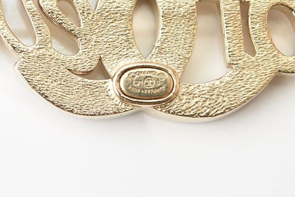 Chanel Brooch Chanel Pin Brooch Forever Rhinestone Coco Mark Gold