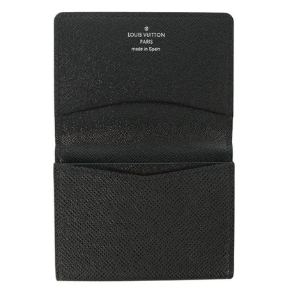 Louis Vuitton M30922 Enveloppe Carte De Visite Taiga Ardoise Card Case For Men