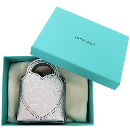 Tiffany & Co Return To Tiffany & Co Tote Leather Silver Micro Tote 0059 Tiffany