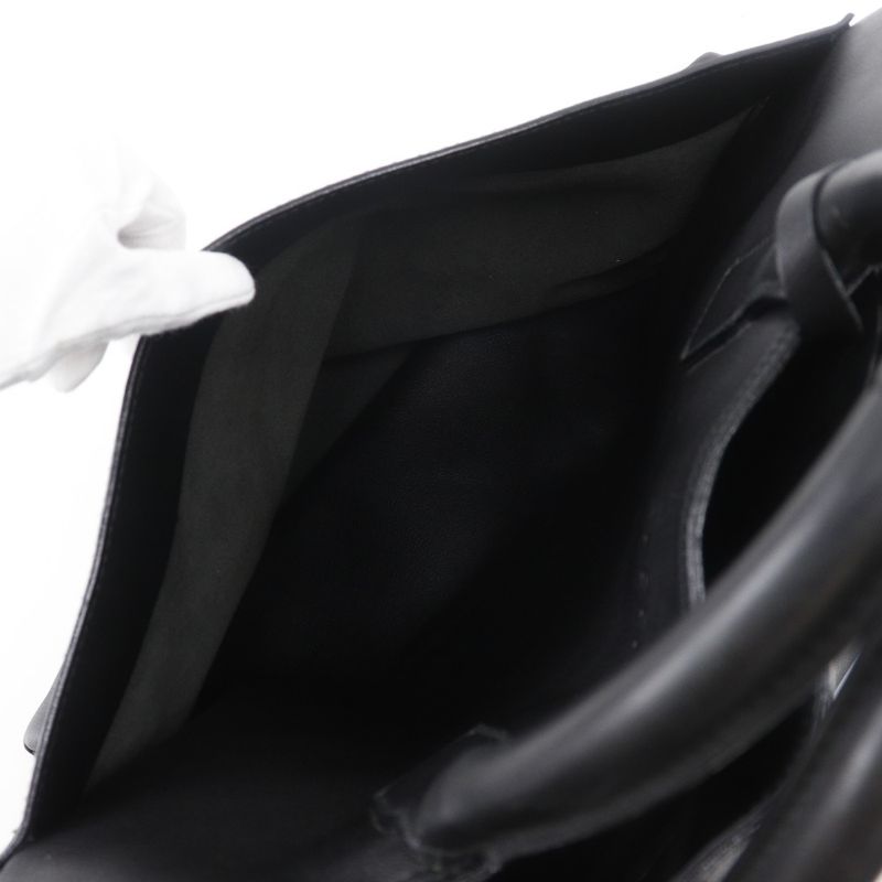 Gucci Calf Black Unisex Boston Bag