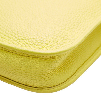 Hermes Evelyn TPM Lime Silver Hardware Taurillon Clemence Ladies Hermes