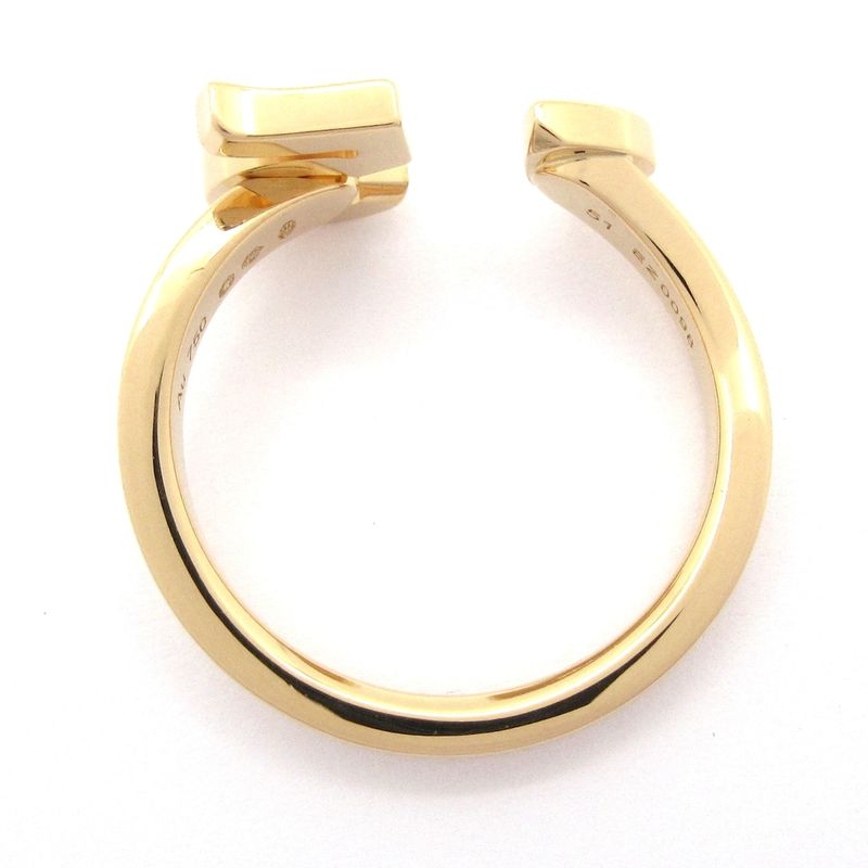 Chanel Ring 51 Extrême De Chanel N°5 Ring J12905 18K Yellow Gold X Diamond N°5