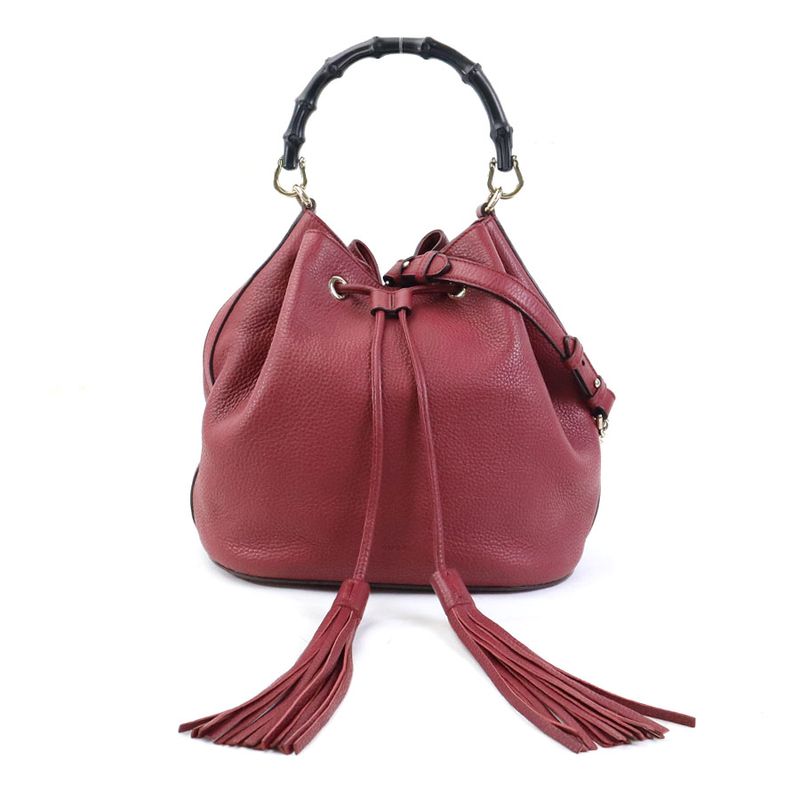 Gucci Shoulder Bag Handbag Bamboo 387613