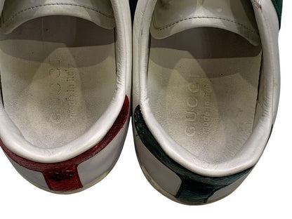 2121 Gucci Sneakers Ace Embroidery Bee Sherry Line 429446 Preowned Uk7 Approx